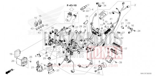 FAISCEAU DES FILS NSS750R de 2024